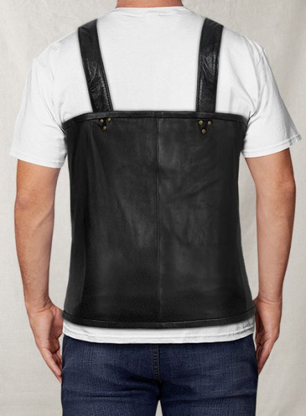 (image for) Tupac Suspender Leather Vest