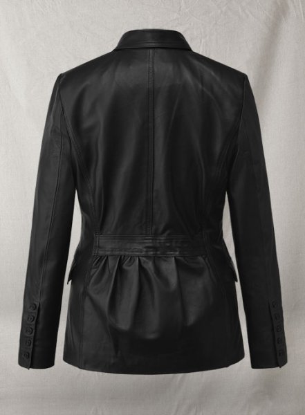 (image for) Scarlett Johansson The Winter Soldier Leather Blazer