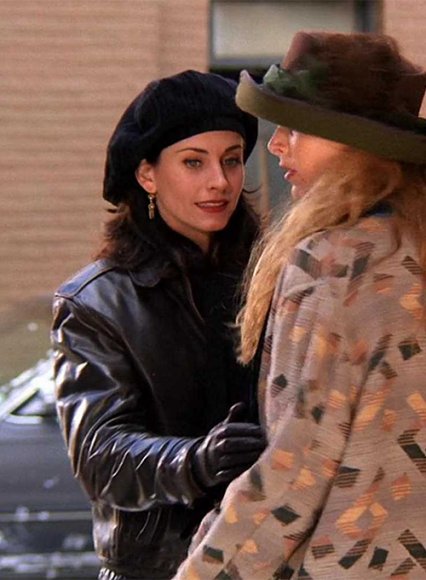 Courteney Cox Friends Season 1 Leather Jacket