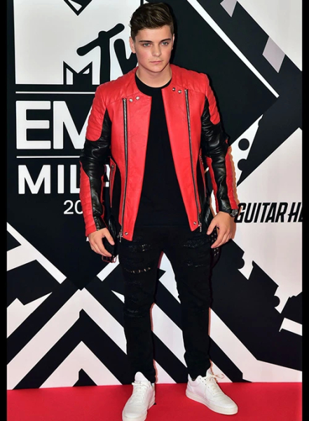 (image for) Martin Garrix MTV European Music Awards Leather Jacket