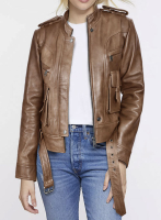 (image for) Espanol Timber Brown Leather Jacket #517