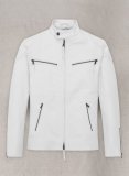 (image for) White Leather Jacket #907