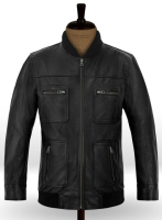 (image for) Dwayne Johnson The Other Guys Leather Jacket