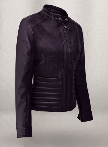 (image for) Purple Leather Jacket # 527