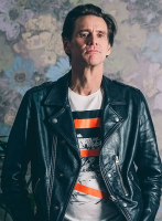 (image for) Jim Carrey Toronto International Film Festival Leather Jacket