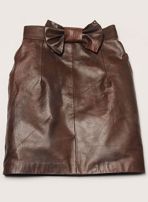 (image for) Bow Babe Leather Skirt