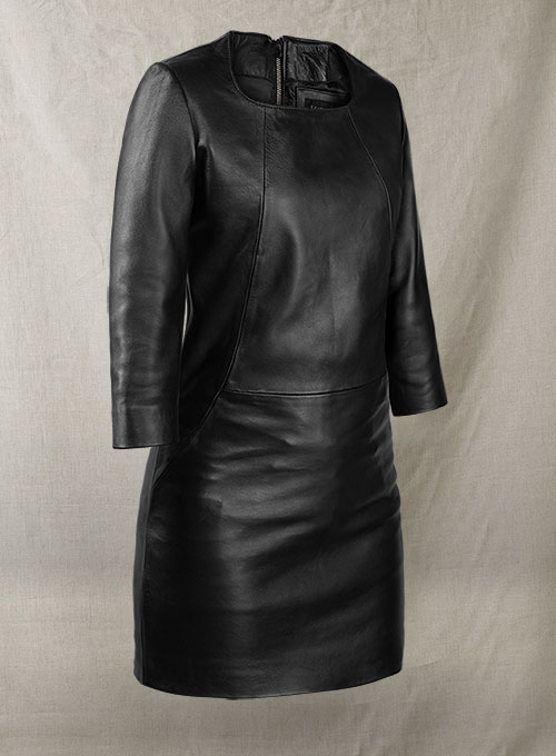 (image for) Cacoon Leather Dress - # 757 - Click Image to Close