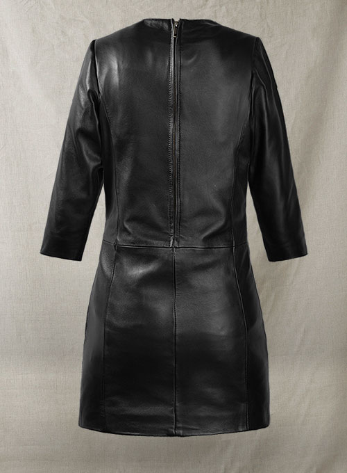 (image for) Cacoon Leather Dress - # 757 - Click Image to Close