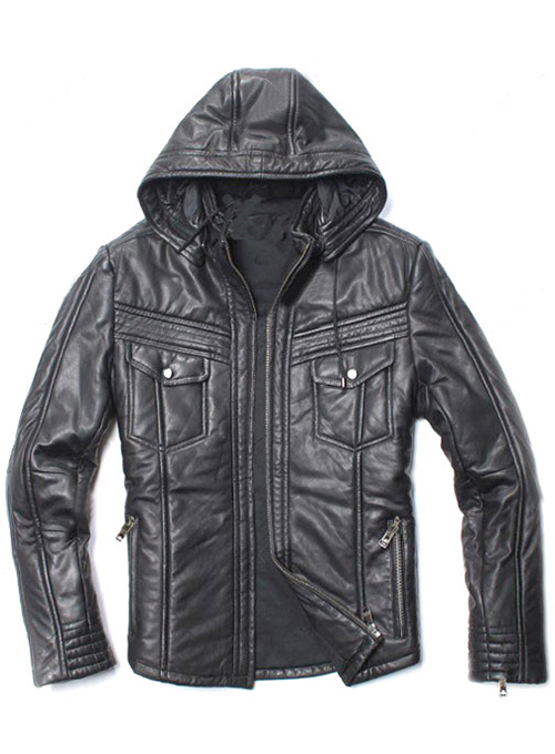 Leather Hood Jacket #109 : LeatherCult.com, Leather Jeans | Jackets | Suits