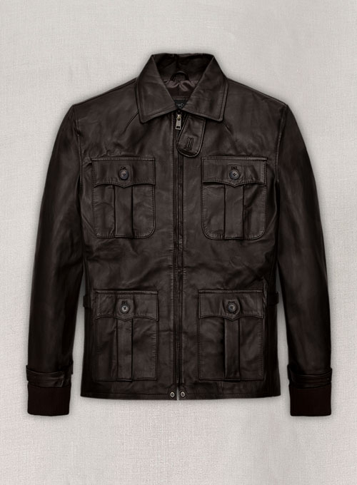 (image for) Aaron Eckhart Leather Jacket