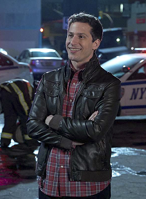 (image for) Andy Samberg Brooklyn Nine-Nine Leather Jacket