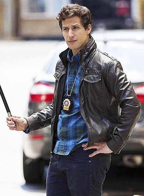 Andy Samberg Brooklyn Nine-nine Leather Jacket : Leathercult