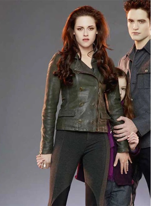 (image for) Kristen Stewart Breaking Dawn Leather Jacket