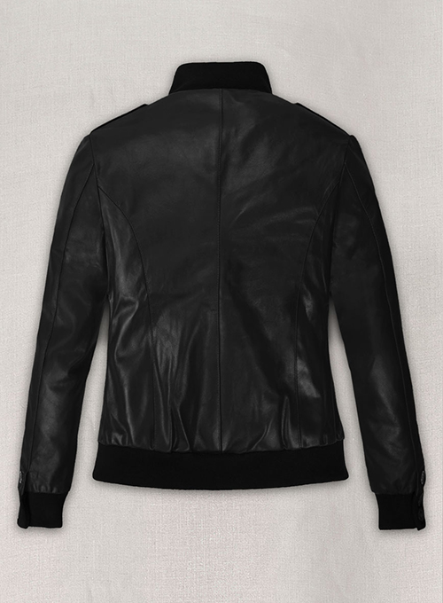 (image for) Black Amy Adams Leather Jacket