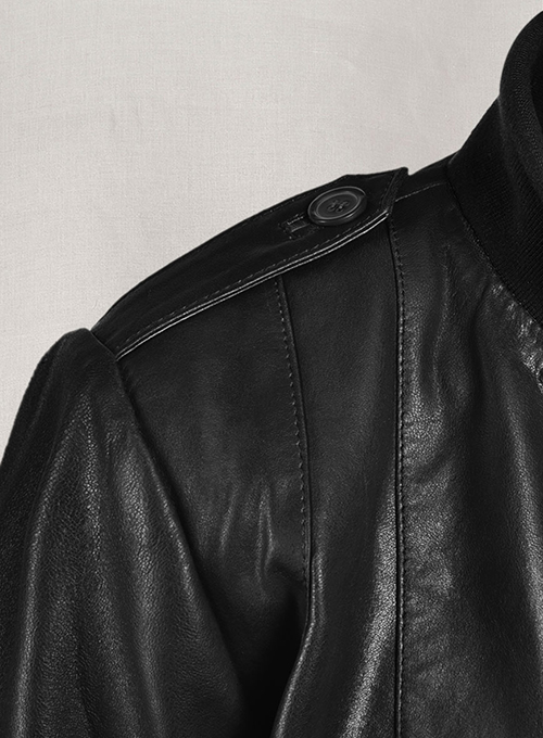 (image for) Black Amy Adams Leather Jacket