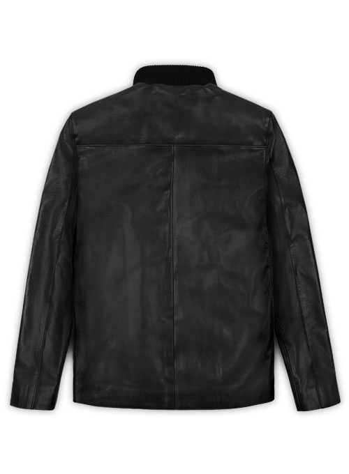 (image for) Black Daniel Craig Casino Royale Leather Jacket