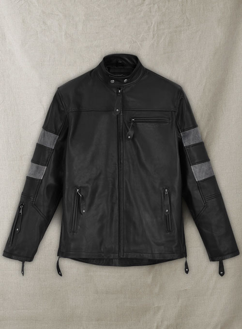 (image for) Black Keanu Reeves Leather Jacket