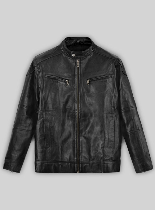 (image for) Black Jake Gyllenhaal Enemy Leather Jacket