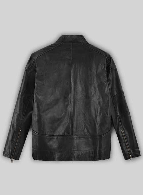 (image for) Black Jake Gyllenhaal Enemy Leather Jacket