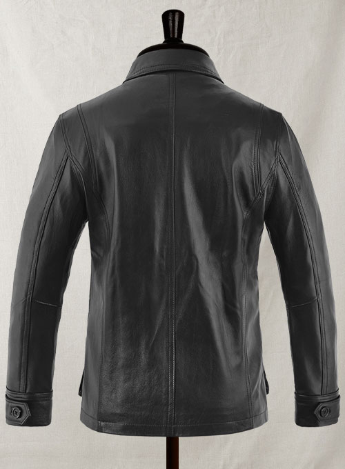 (image for) Black Jensen Ross Ackles Supernatural Season 7 Leather Jacket