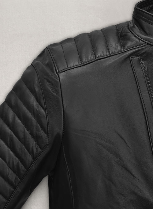 (image for) Black Vin Diesel Leather Jacket #2