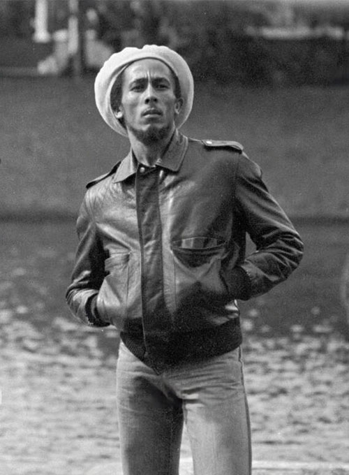 (image for) Bob Marley Leather Jacket #1