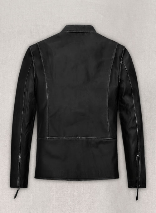 (image for) Bradley Cooper Burnt Leather Jacket