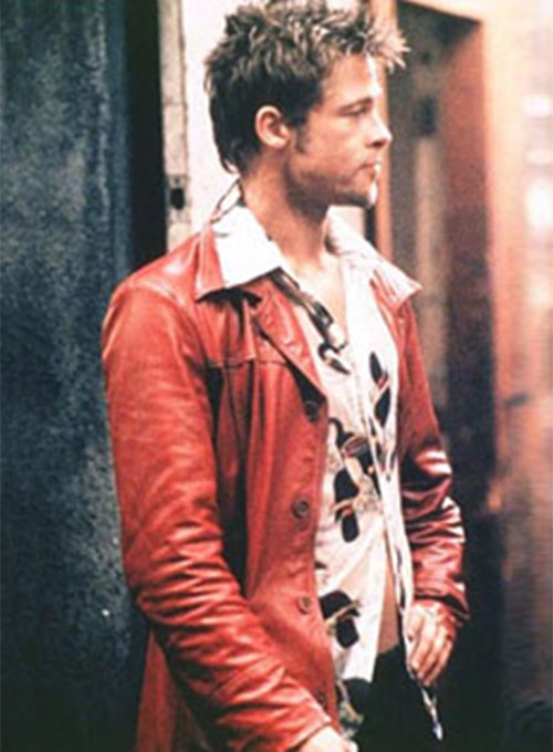 Brad Pitt Fight Club Leather Jacket : LeatherCult.com, Leather Jeans