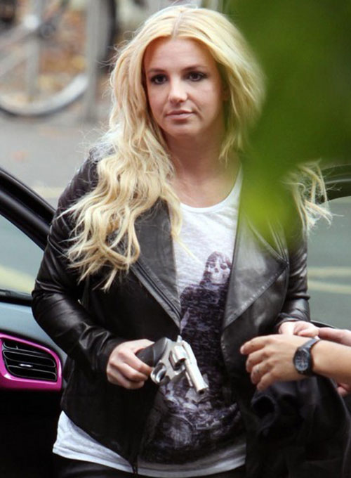 (image for) Britney Spears Leather Jacket