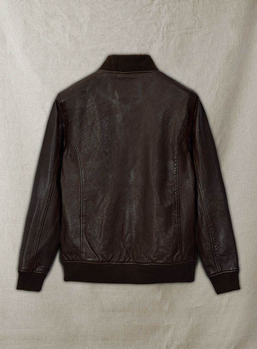 (image for) Brown Tom Cruise Leather Jacket #2