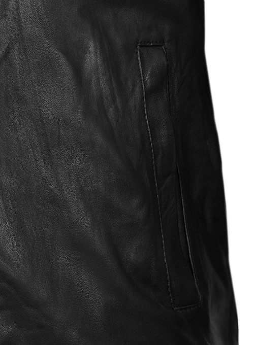 (image for) Cafe Racer Leather Jacket - Click Image to Close