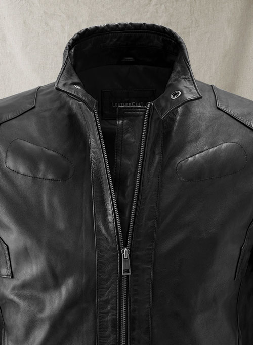 (image for) Cafe Racer Leather Jacket #2