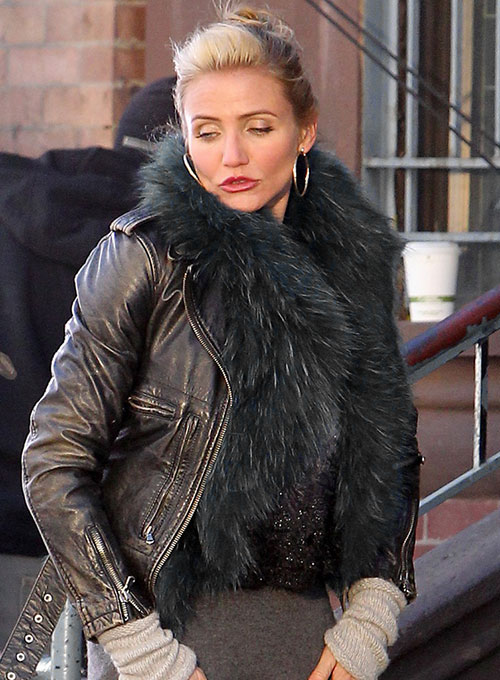 (image for) Cameron Diaz Annie Leather Jacket