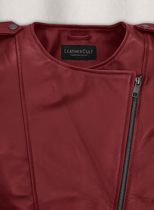 (image for) Cherry Red Leather Jacket # 295