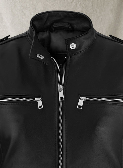 (image for) Chic Rider Leather Jacket - Click Image to Close