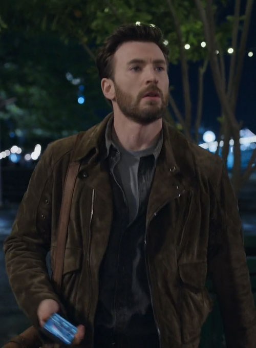 (image for) Chris Evans Ghosted Leather Jacket