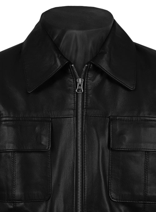 (image for) Damon Salvatore Leather Jacket