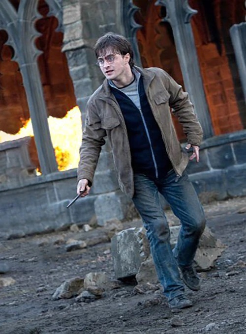 (image for) Daniel Radcliffe Harry Potter and Deathly Hallows Leather Jacket