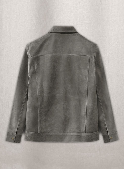 (image for) Vintage Dirty Gray Daniel Radcliffe Harry Potter Leather Jacket