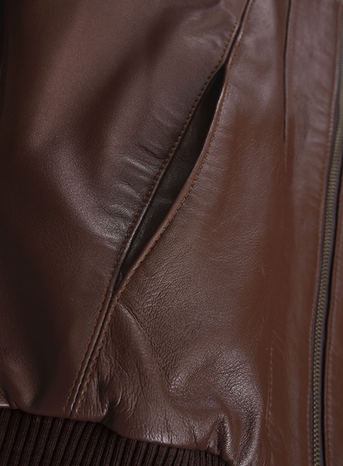 (image for) Dark Tan James McAvoy Leather Jacket