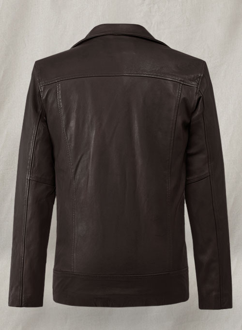 (image for) Dauntless Brown Biker Leather Jacket