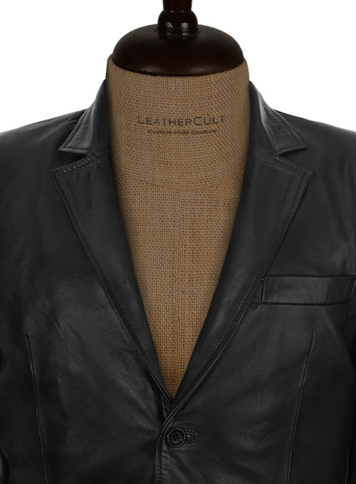 (image for) Dave Bautista Leather Blazer