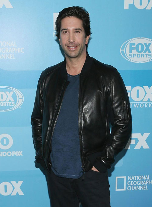 (image for) David Schwimmer Leather Jacket