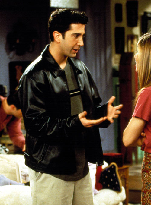 (image for) David Schwimmer Friends Season 4 Leather Jacket