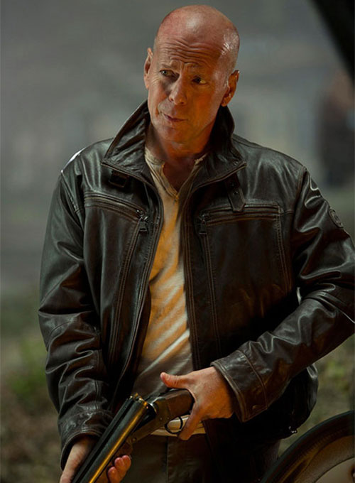 Die Hard 5 Bruce Willis Leather Jacket : LeatherCult