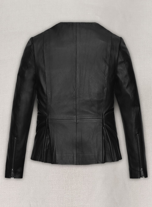 (image for) Elizabeth Gillies Dynasty Leather Jacket