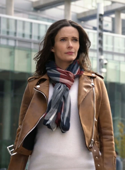 (image for) Elizabeth Tulloch Superman and Lois Leather Jacket