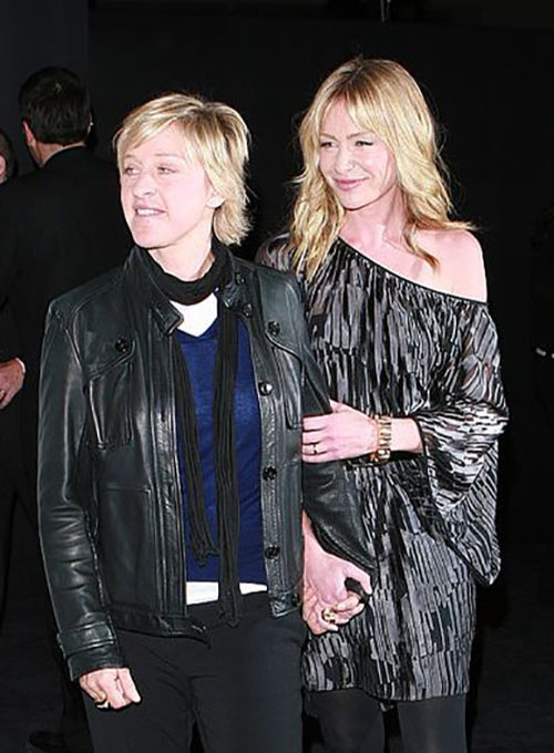 (image for) Ellen Degeneres Leather Jacket