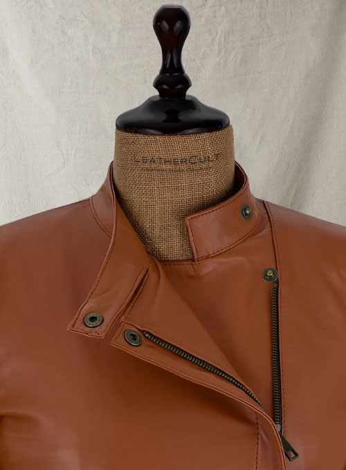 (image for) Ellen Pompeo Leather Jacket #1