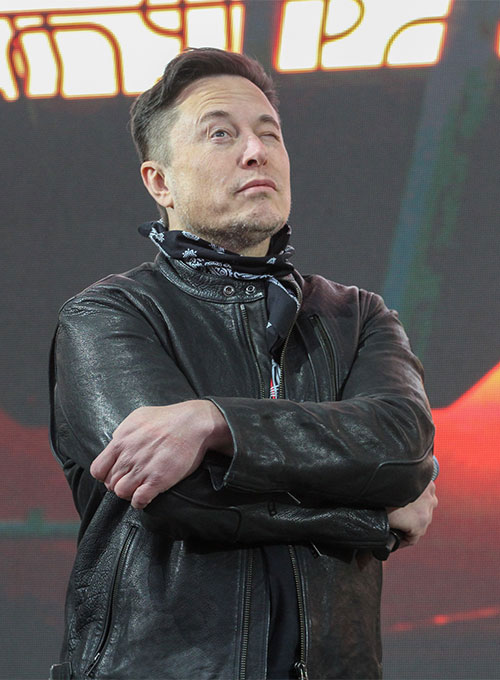 (image for) Elon Musk Leather Jacket